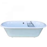 jiangsu beigelai  lay-z-spa cast iron bathtub with clawfoot