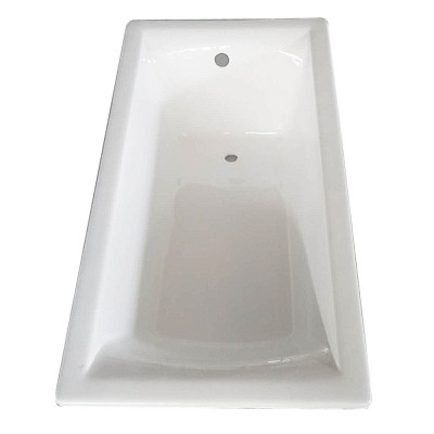 wholesales Portable rectangle cast iron bath tub for adults