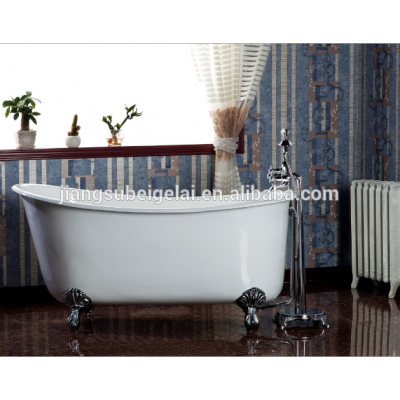 medium size camber rim cast iron claw foot bath Bathtub of BGL-70